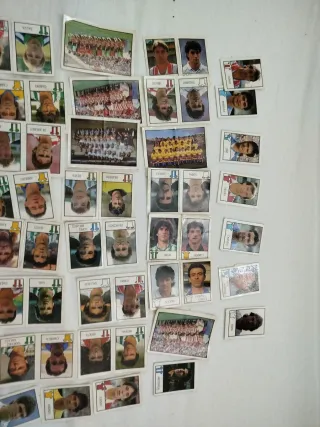 Lote cromos fútbol Bollycao 87-88