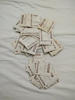 Lote cromos fútbol Bollycao 87-88