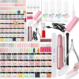 Kit Uñas Polvo Acrílico 36 Colores