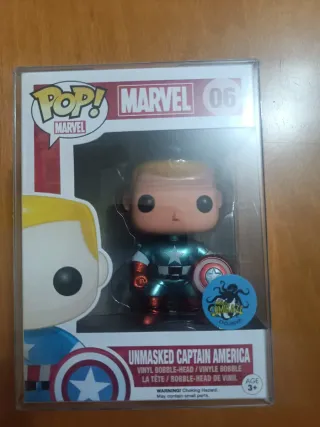 Funko Pop Unmasked Captain America 06 Marvel