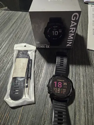 Reloj Garmin Fenix 6X Pro Negro