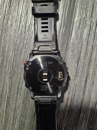 Reloj Garmin Fenix 6X Pro Negro