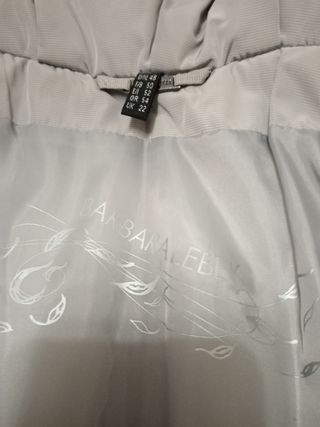 Piumino Barbara Lebek tg 52 beige