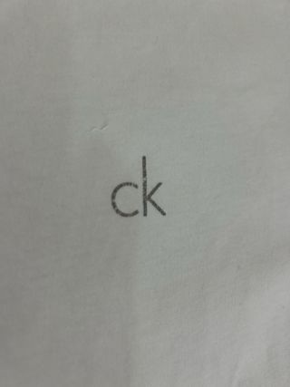 Camiseta Calvin Klein Blanca Talla 14 años