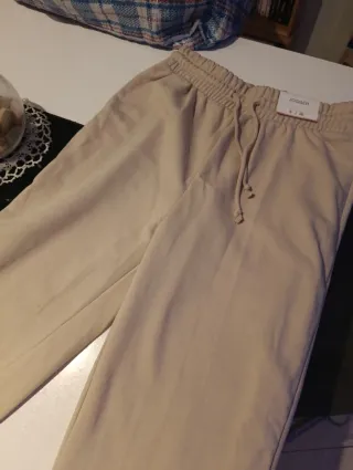 Pantalones Jogger Lefties Beige Talla S