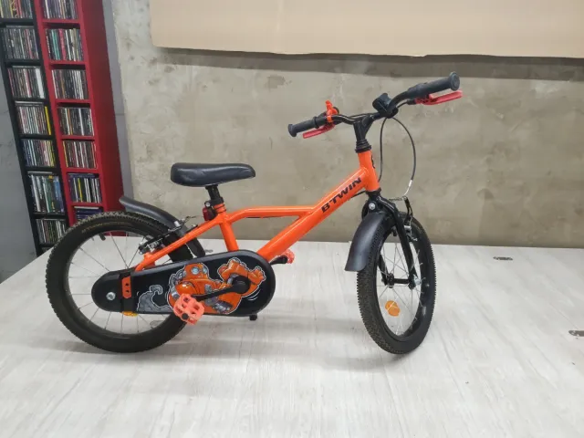 Bicicleta Btwin Robot 500 16 Naranja