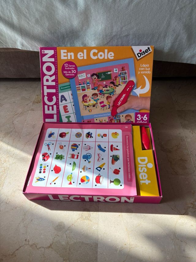 Juego Lectron En el Cole Diset
