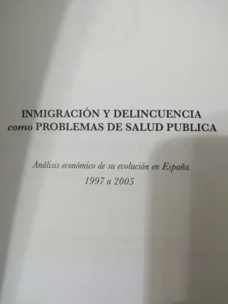 Inmigración y delincuencia