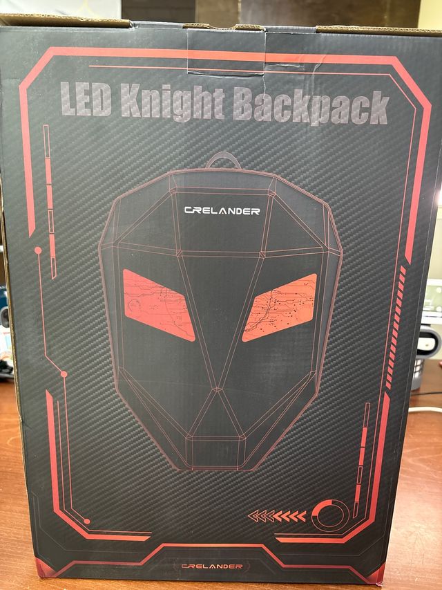 Mochila LED CRELANDER estilo motero