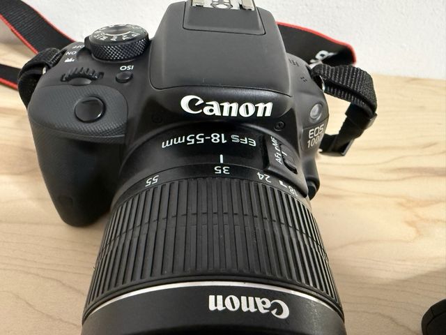 Canon EOS 100D + Objetivo 18-55mm