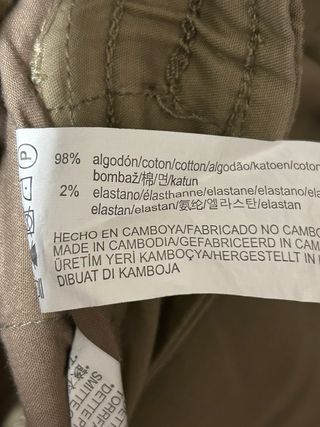 Pantaloni beige Pull&Bear