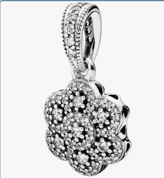 Pendientes y Colgante Pandora Flores Circonitas