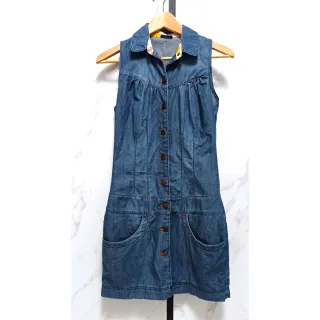 Vestido tejano sin mangas