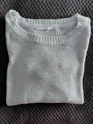 Jersey Only gris claro talla S manga 3/4