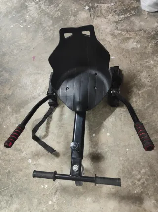 Silla para Hoverboard Negra