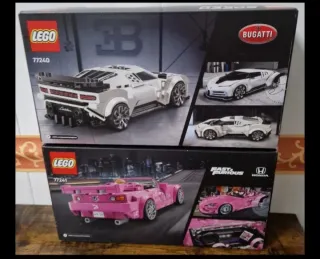 LEGO Speed Champions Bugatti e Honda Fast Furious