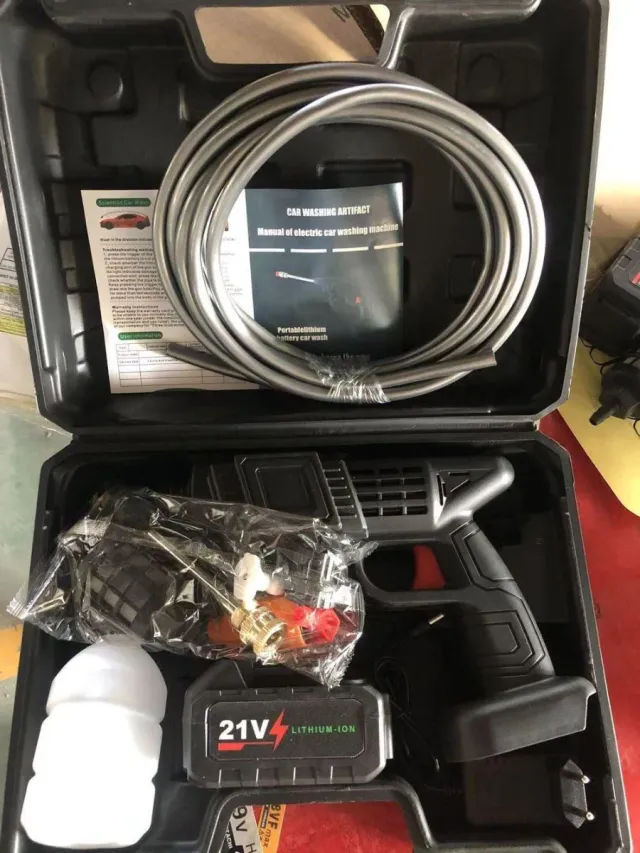 Pistola Hidrolimpiadora y Manguera