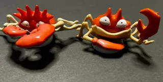 Krabby e Kingler Tomy Nintendo Pokemon