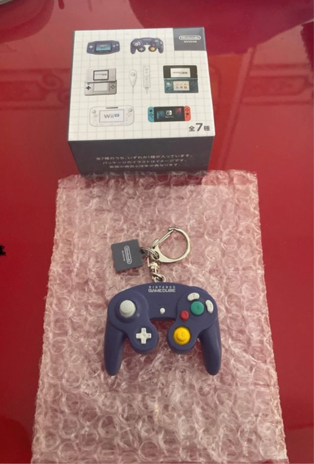 Llavero Mando Nintendo GameCube Morado
