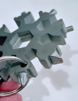 Portachiavi Multifunzione a Forma di Fiocco di Nev