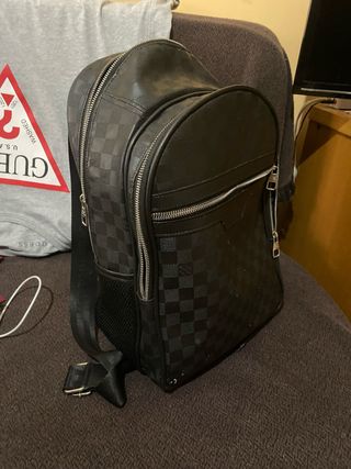 Mochila Louis Vuitton Negra Damier