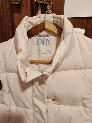 Chaleco Zara niña 6-7 años