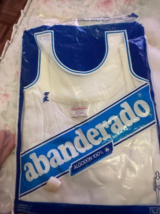Camisetas interiores Abanderado tirantes blancas