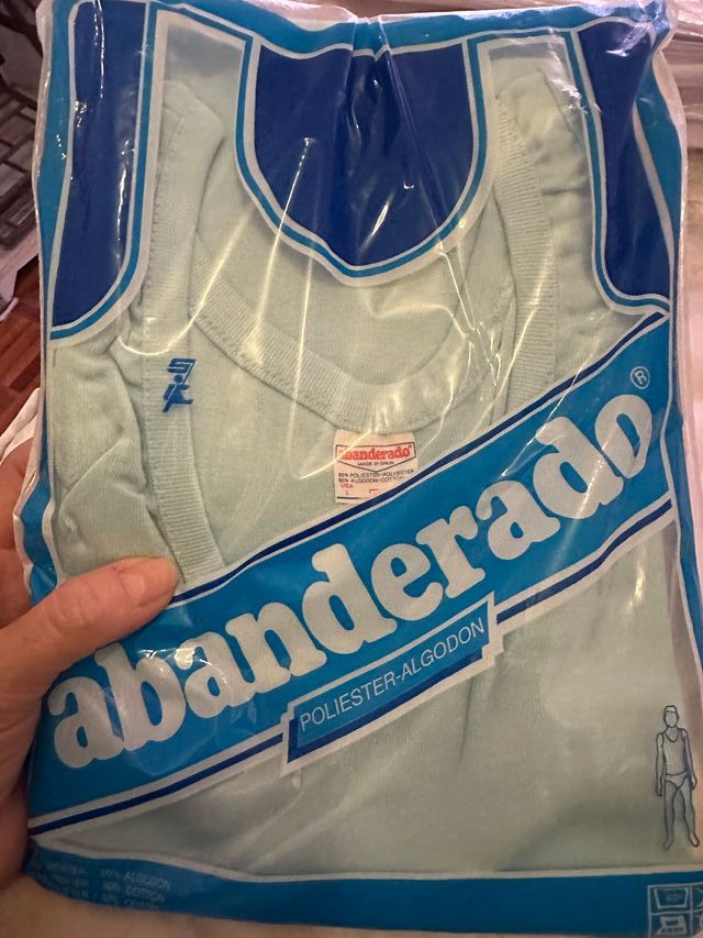 Camisetas interiores Abanderado tirantes brancas