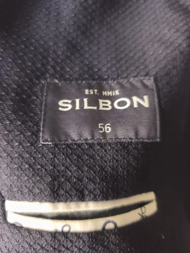 Americana Silbon Talla 56 Azul