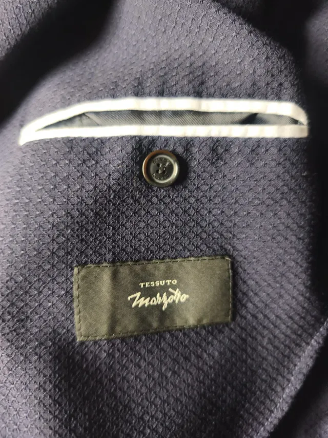 Americana Silbon Talla 56 Azul