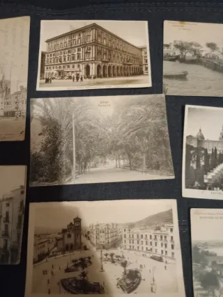 Lote 12 Postales Antiguas Vistas Memorables.