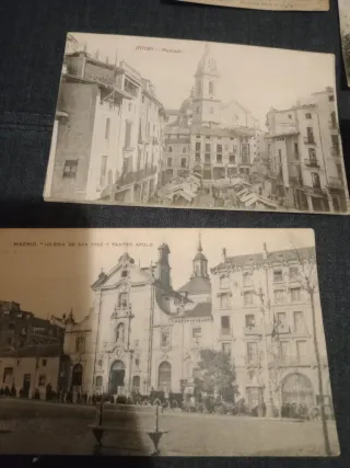 Lote 12 Postales Antiguas Vistas Memorables.