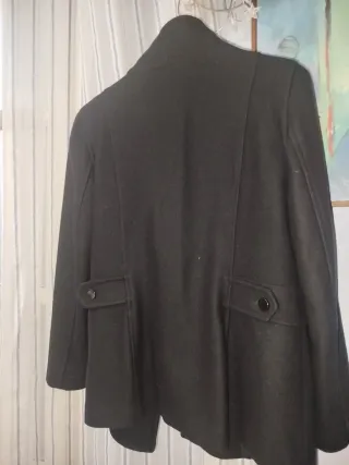 Abrigo Náutico Zara Negro Talla M