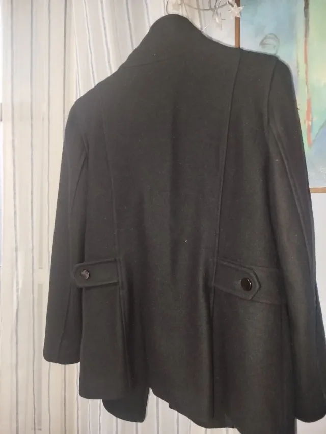 Abrigo Náutico Zara Negro Talla M