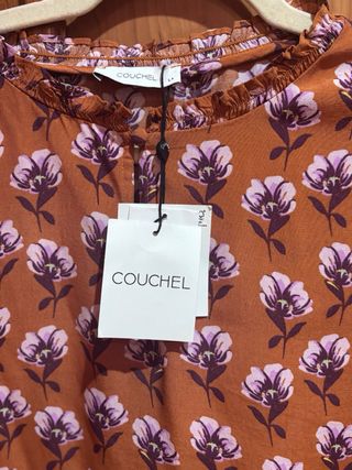 Blusa COUCHEL floral manga larga talla L+