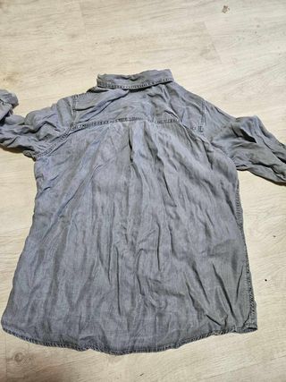 Camisa vaquera gris
