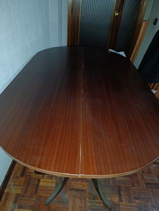 Mesa de comedor extensible madera