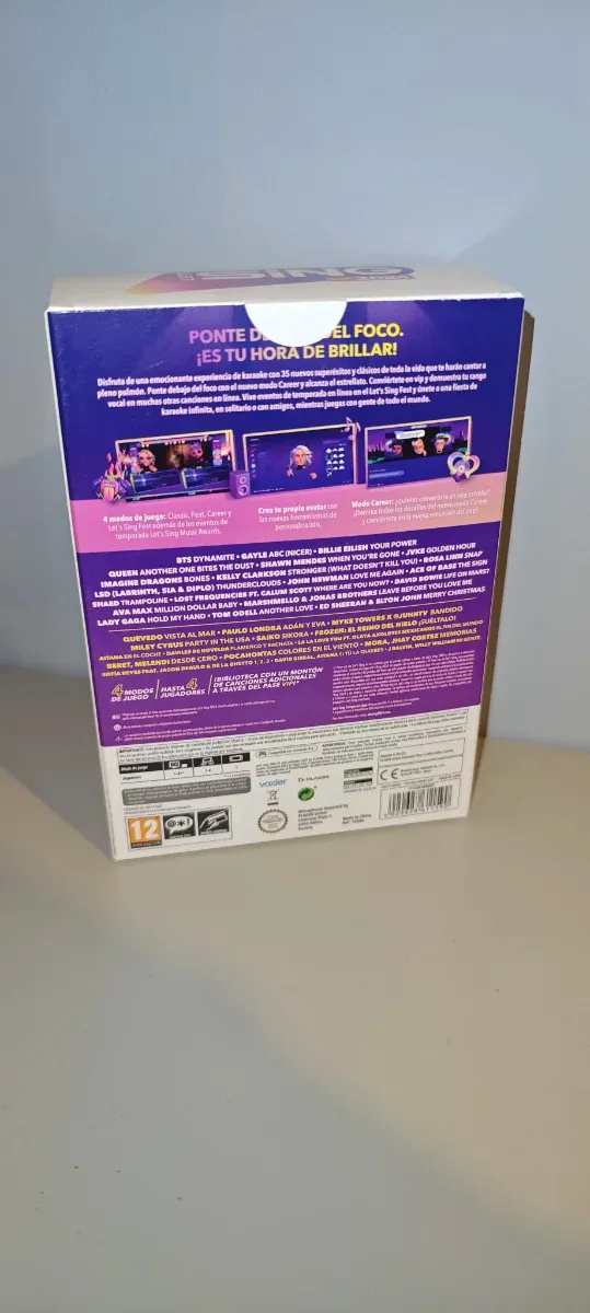 Let's Sing 2024 + 2 Micrófonos SWITCH