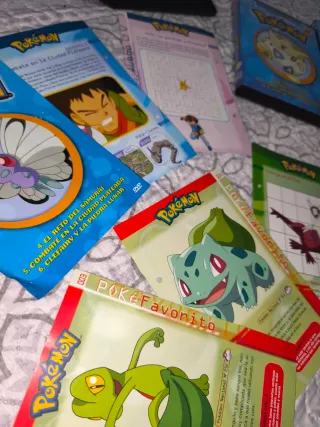 Stagione 1 Pokémon DVD Spagnolo con MANUALI