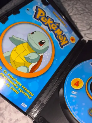 Stagione 1 Pokémon DVD Spagnolo con MANUALI