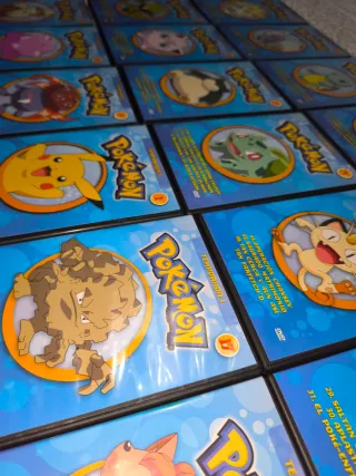 Stagione 1 Pokémon DVD Spagnolo con MANUALI