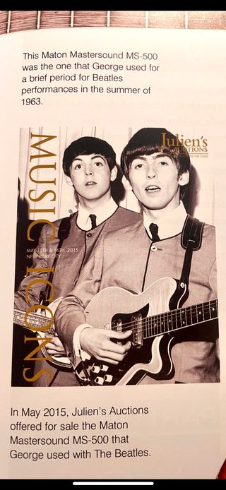 Maton Mastersound MS-500 Réplica Personalizada