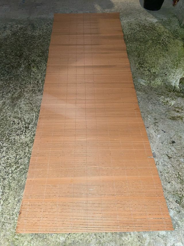 Cañizo de bambú para ocultación