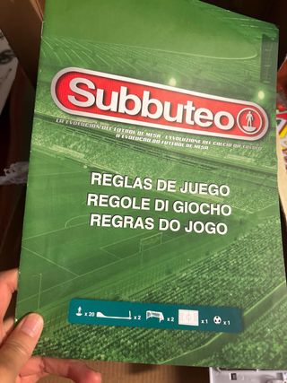Subbuteo Juego Fútbol Edición Club