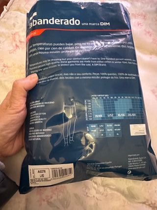 Abanderado Termal Largos Blanco