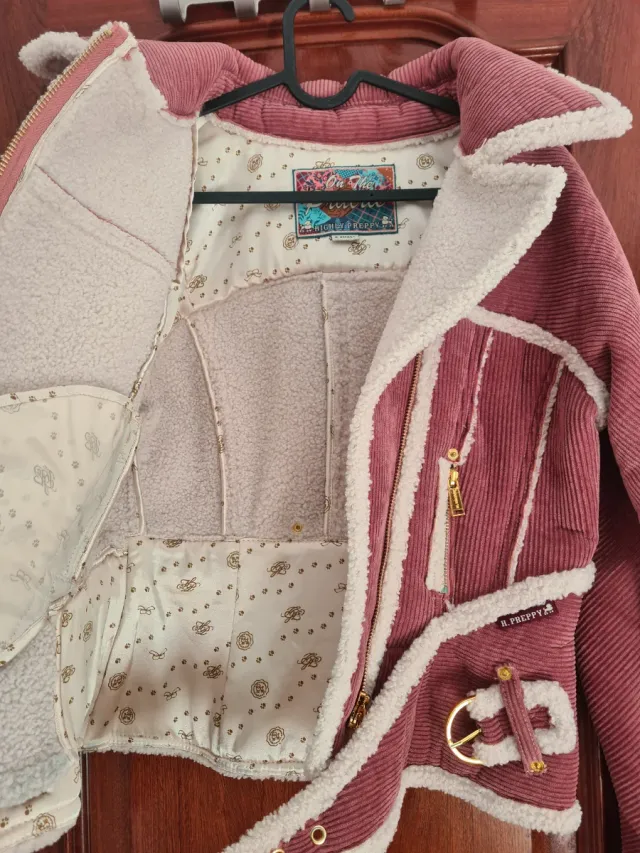 Abrigo Highly Preppy Rosa