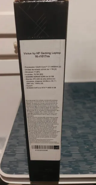 Portátil Gaming HP Victus 16