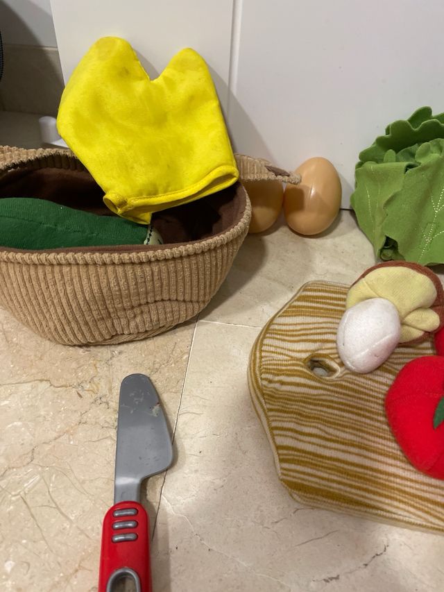 Conjunto Comida Peluche Juguete