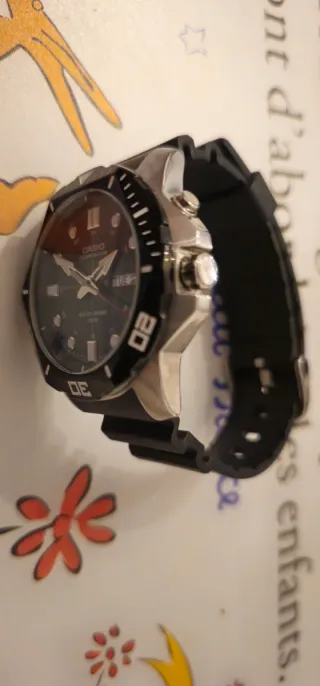 Casio MTD 1080 Reloj Negro