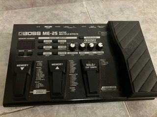 Pedalera Boss ME-25 Guitarra Multiefectos